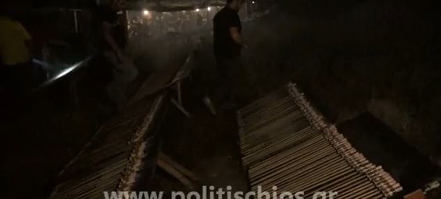 ΒΙΝΤΕΟ- Ρουκετοπόλεμος στη Χίο