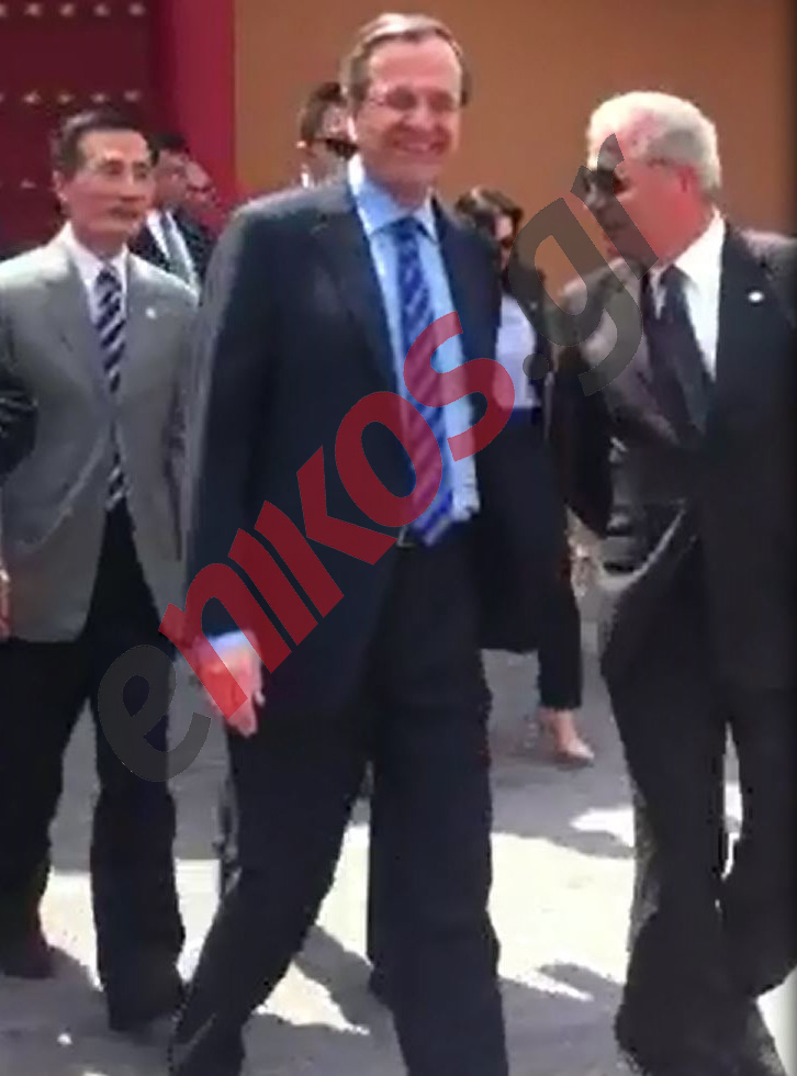 Nέες φωτό του Αντώνη Σαμαρά στο Πεκίνο