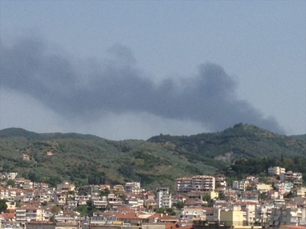 ΤΩΡΑ-Φωτιά σε υποσταθμό της ΔΕΗ