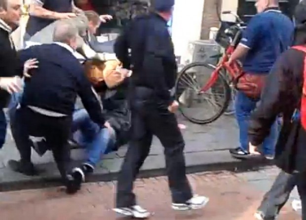 ΒΙΝΤΕΟ- Επεισόδια πριν τη σέντρα