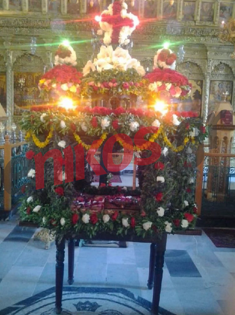 ΦΩΤΟ- Ο Επιτάφιος στη Στύψη Λέσβου