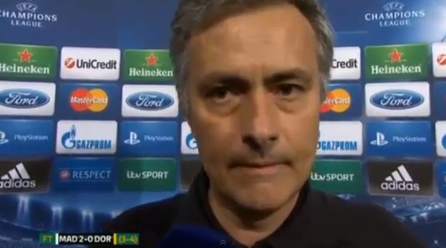 BINTEO-To ITV “έκοψε” στον αέρα τον Μουρίνιο