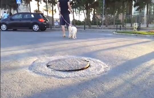 ΒΙΝΤΕΟ-“Φάντασμα” στον… υπόνομο