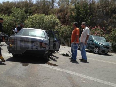 Σοβαρό τροχαίο στα Χανιά