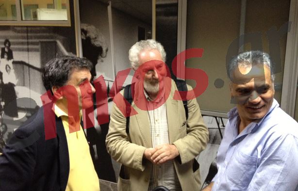 ΦΩΤΟ-Ο Σκουρλέτης και ο Τρίμης στην ΕΡΤ