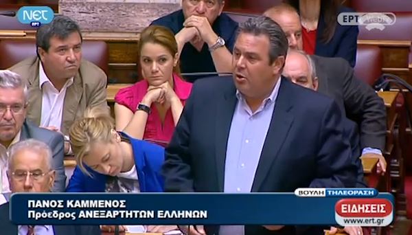 ΒΙΝΤΕΟ-Ο Καμμένος για την πρόταση μομφής