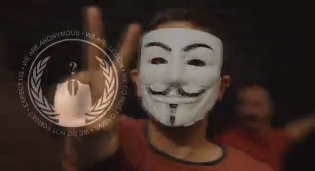 Το μήνυμα των Anonymous στην Τουρκία