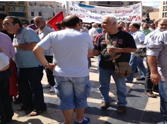 ΒΙΝΤΕΟ-Επεισόδιο σε συλλαλητήριο για την ΕΡΤ