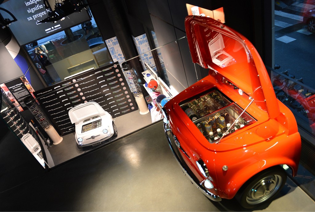 Το Fiat 500 έγινε… ψυγείο