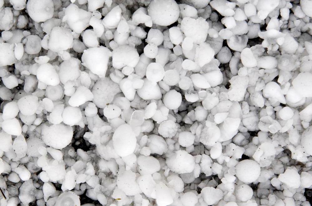 Ζημιές από χαλάζι στην Κεντρική Μακεδονία