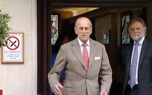 Ο πρίγκιπας Φίλιππος στο νοσοκομείο