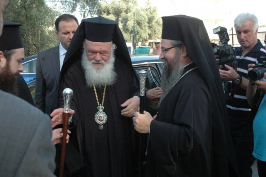 Λευκάδα-Υποδοχή του Αρχιεπισκόπου