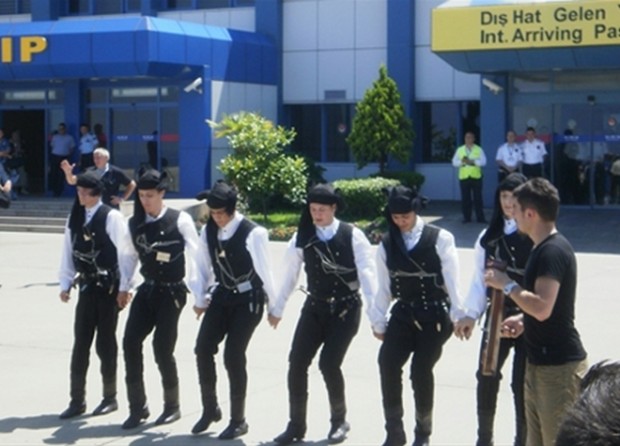 Υποδοχή στην Τραπεζούντα για την εθνική