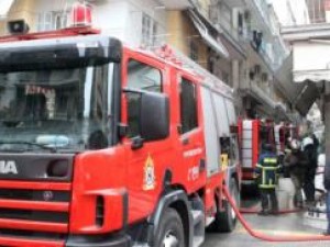 Βόλος: Φωτιά σε διαμέρισμα