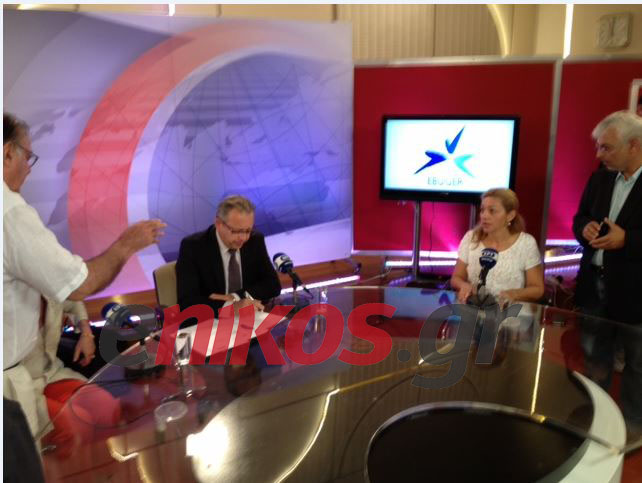 ΦΩΤΟ-Στο ραδιομέγαρο της ΕΡΤ ο πρόεδρος της ΕBU