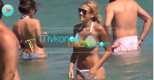 ΒΙΝΤΕΟ – Η Παπαβασιλείου αναστάτωσε τη Μύκονο