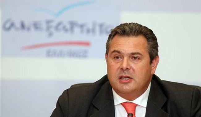 Καμμένος:Παιχνίδι εξουσίας μεταξύ της τρικομματικής