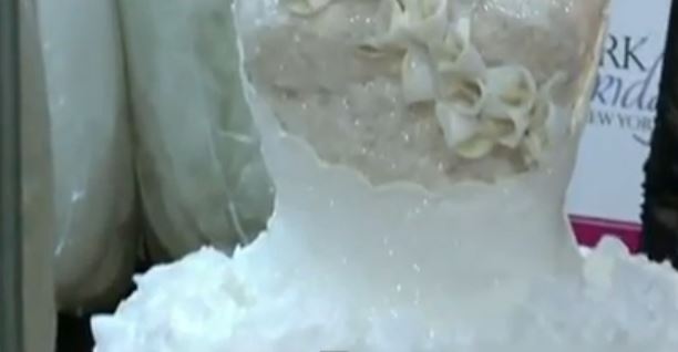 ΒΙΝΤΕΟ-Νυφικό από χαρτί τουαλέτας