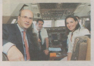 Υπουργοί στη βασίλισσα της Boeing