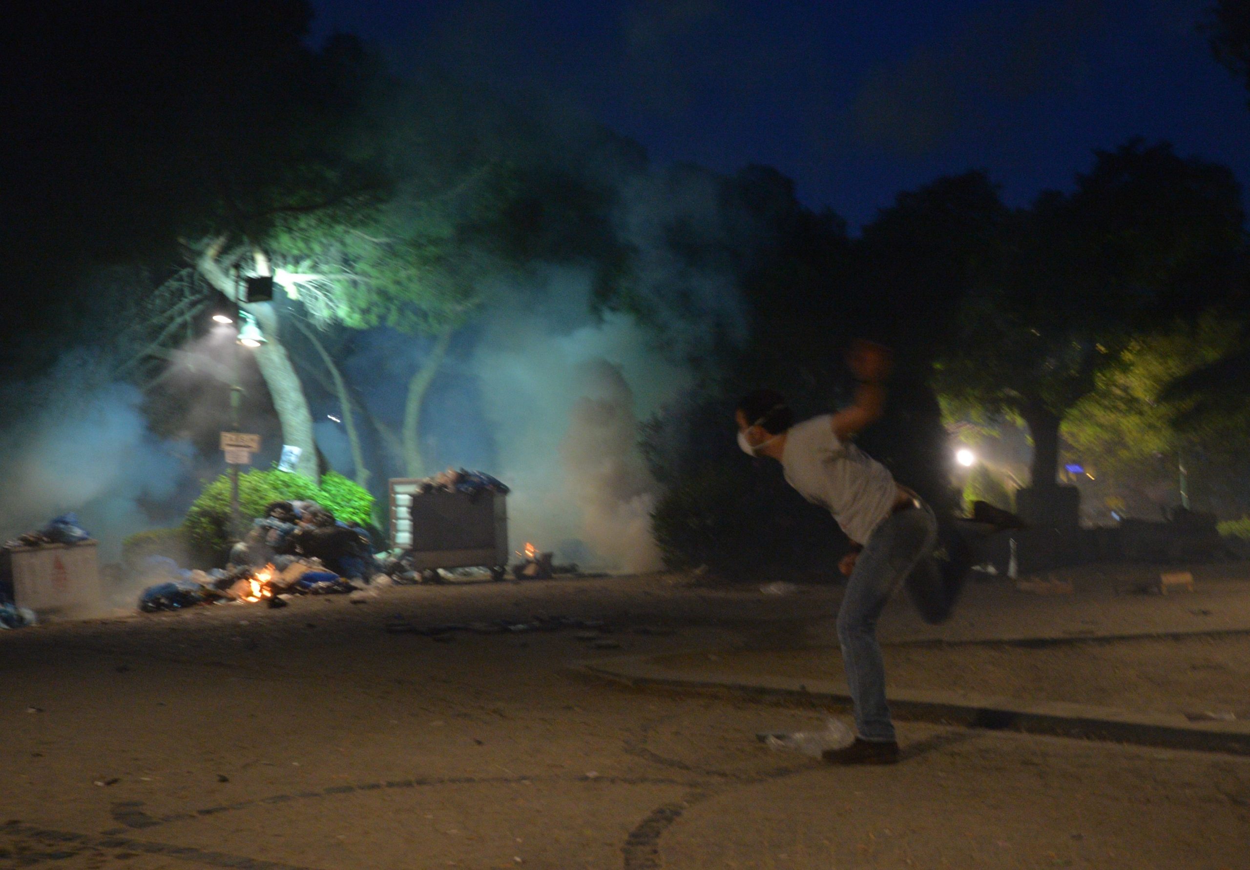 Τουρκία:«Υπαίθριο νοσοκομείο» το πάρκο Γκεζί