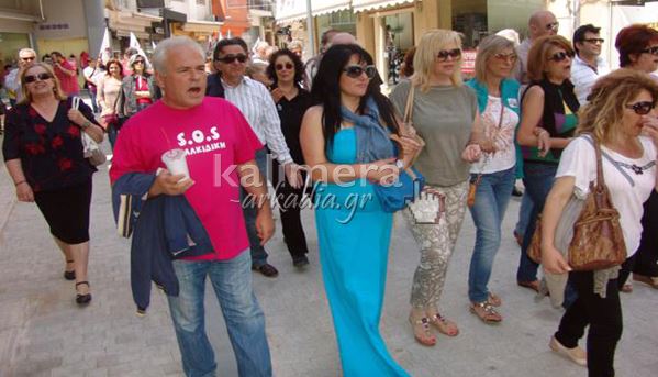 ΒΙΝΤΕΟ-Οι συγκεντρώσεις στην Τρίπολη για την ΕΡΤ