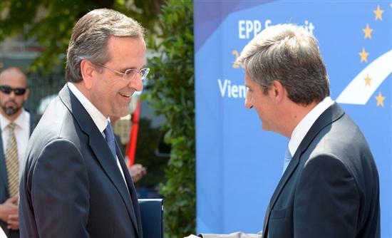 ΦΩΤΟ- Ο Σαμαράς στη Βιέννη