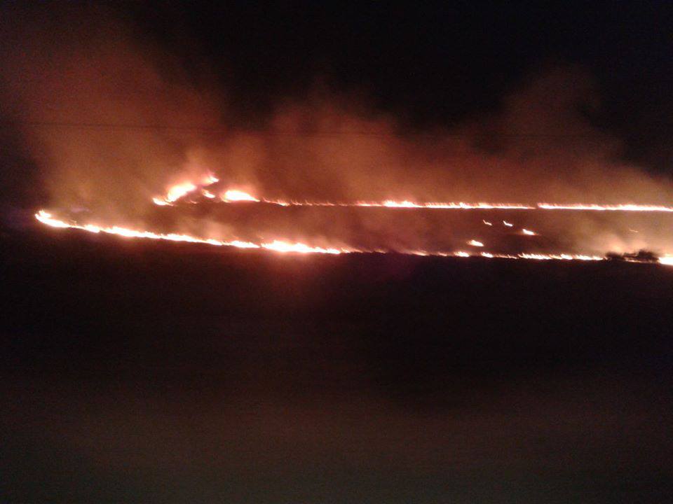 ΦΩΤΟ-Πύρινη κόλαση στην Εύβοια