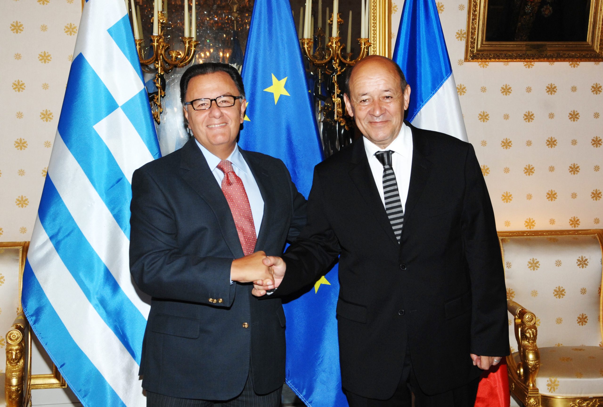 Συνάντηση Παναγιωτόπουλου με τον Γάλλο ομόλογό του