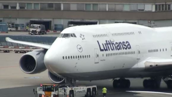 ΒΙΝΤΕΟ- Η ναυαρχίδα της Lufthansa στο Ελ. Βενιζέλος