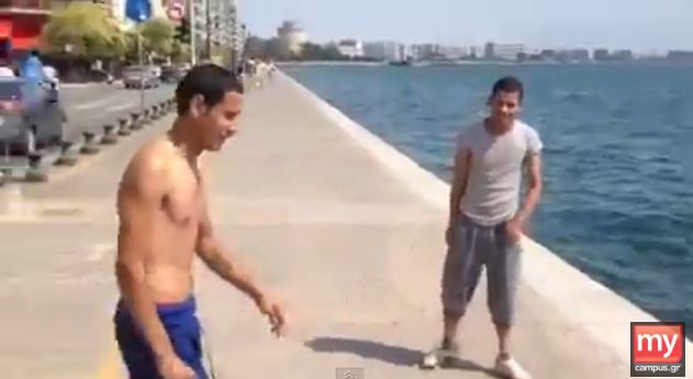 Φοιτητής βούτηξε στο Θερμαϊκό