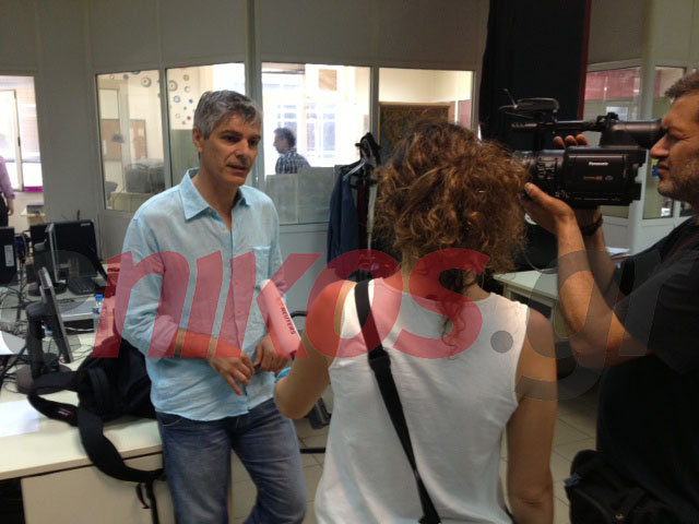 ΦΩΤΟ-Το Reuters στην ΕΡΤ