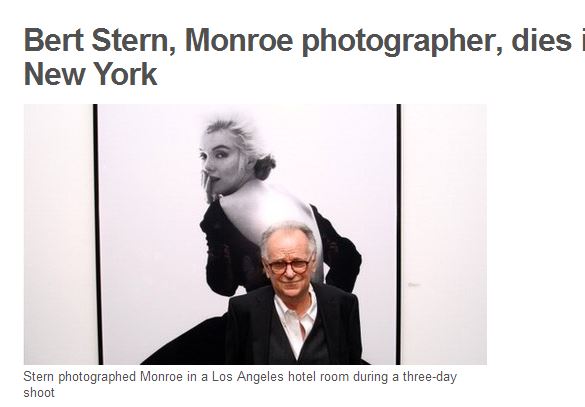 Πέθανε ο διάσημος φωτογράφος Bert Stern