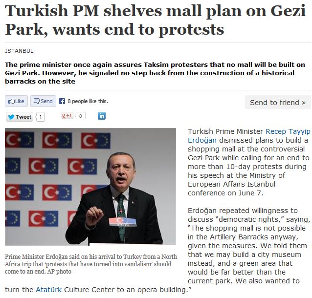 Υποχώρησε ο Ερντογάν