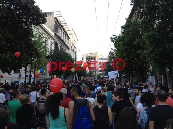 ΦΩΤΟ-Σε εξέλιξη το Gay Pride στην Αθήνα