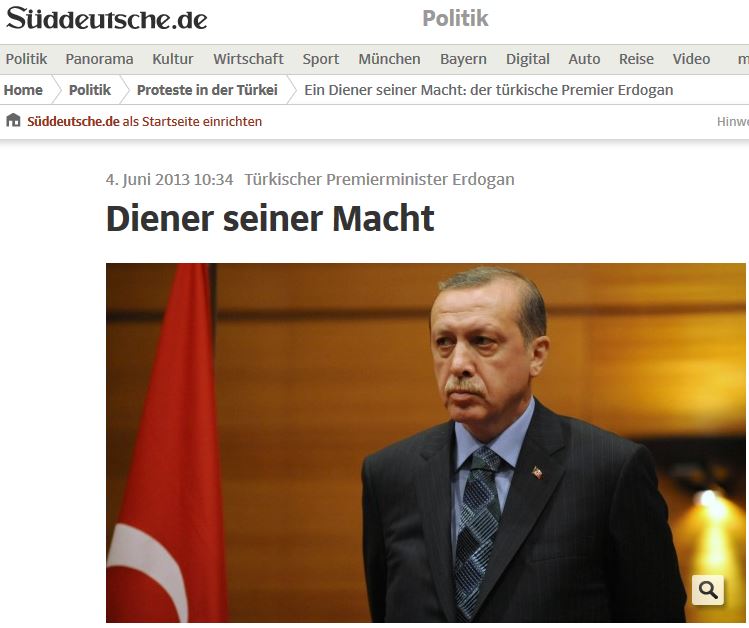 Οι Γερμανοί για τον Ερντογάν