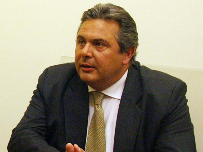 Καμμένος: Πολλές και μεγάλες οι διαφορές με τον ΣΥΡΙΖΑ