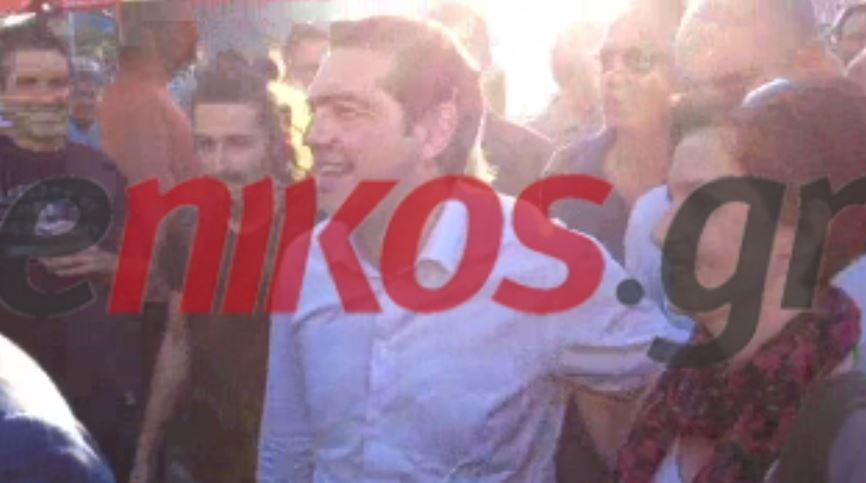 ΒΙΝΤΕΟ- Η άφιξη του Τσίπρα στην ΕΡΤ
