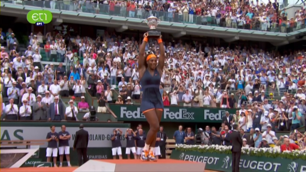 Η Σερένα κατέκτησε το Ρολάν Γκαρός