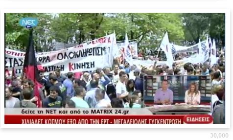 Σχεδόν 70 χιλιάδες υπογραφές για την ΕΡΤ