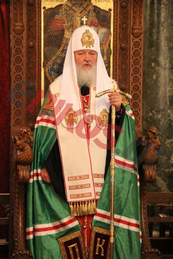 ΦΩΤΟ-Ο Πατριάρχης Μόσχας στην Αθήνα