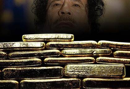 Αναζητούν το χρυσάφι του Καντάφι