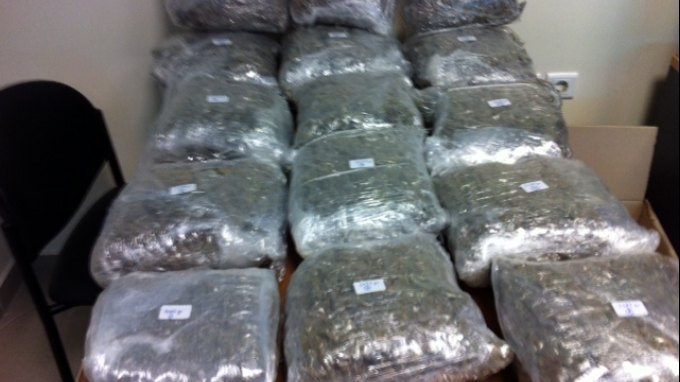 Προφυλακίστηκε για 16 κιλά χασίς