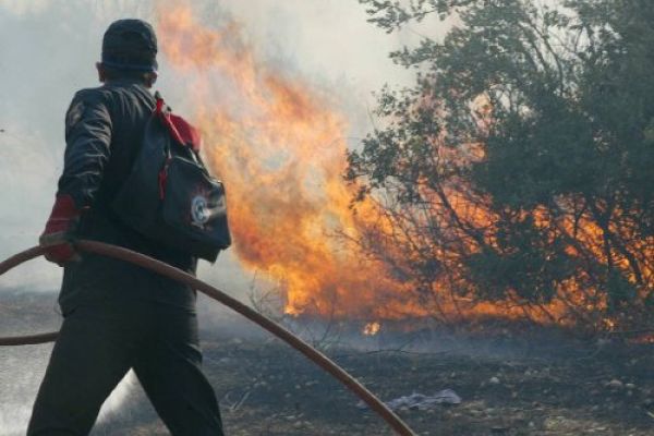 Υπό έλεγχο η φωτιά στην Τρίπολη