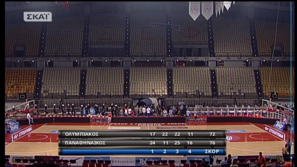 Διακόπτεται οριστικά ο τελικός στο ΣΕΦ