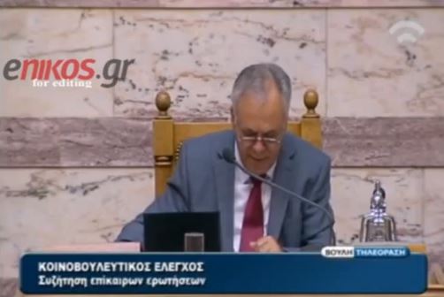 ΒΙΝΤΕΟ-Κάθε υπουργός και… κώλυμα