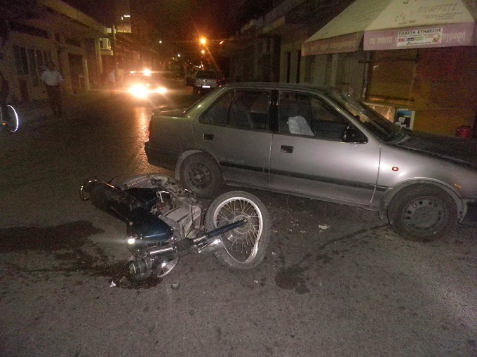 Τροχαίο με τραυματισμό στο Αγρίνιο