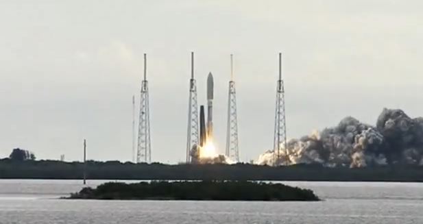 ΒΙΝΤΕΟ-Η εκτόξευση ενός δορυφόρου