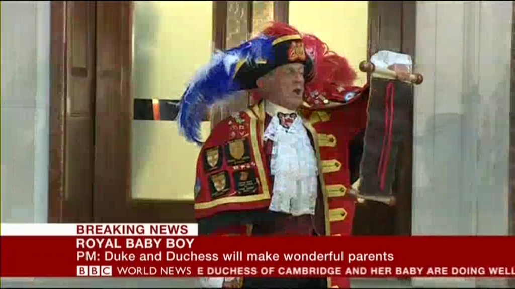 ΒΙΝΤΕΟ- O «τελάλης» του Μπάκιγχαμ