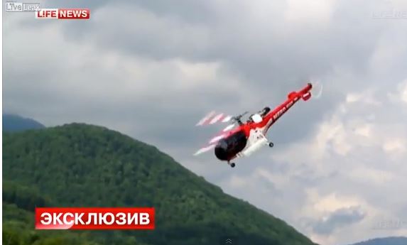 ΒΙΝΤΕΟ-Συντριβή ελικοπτέρου on camera