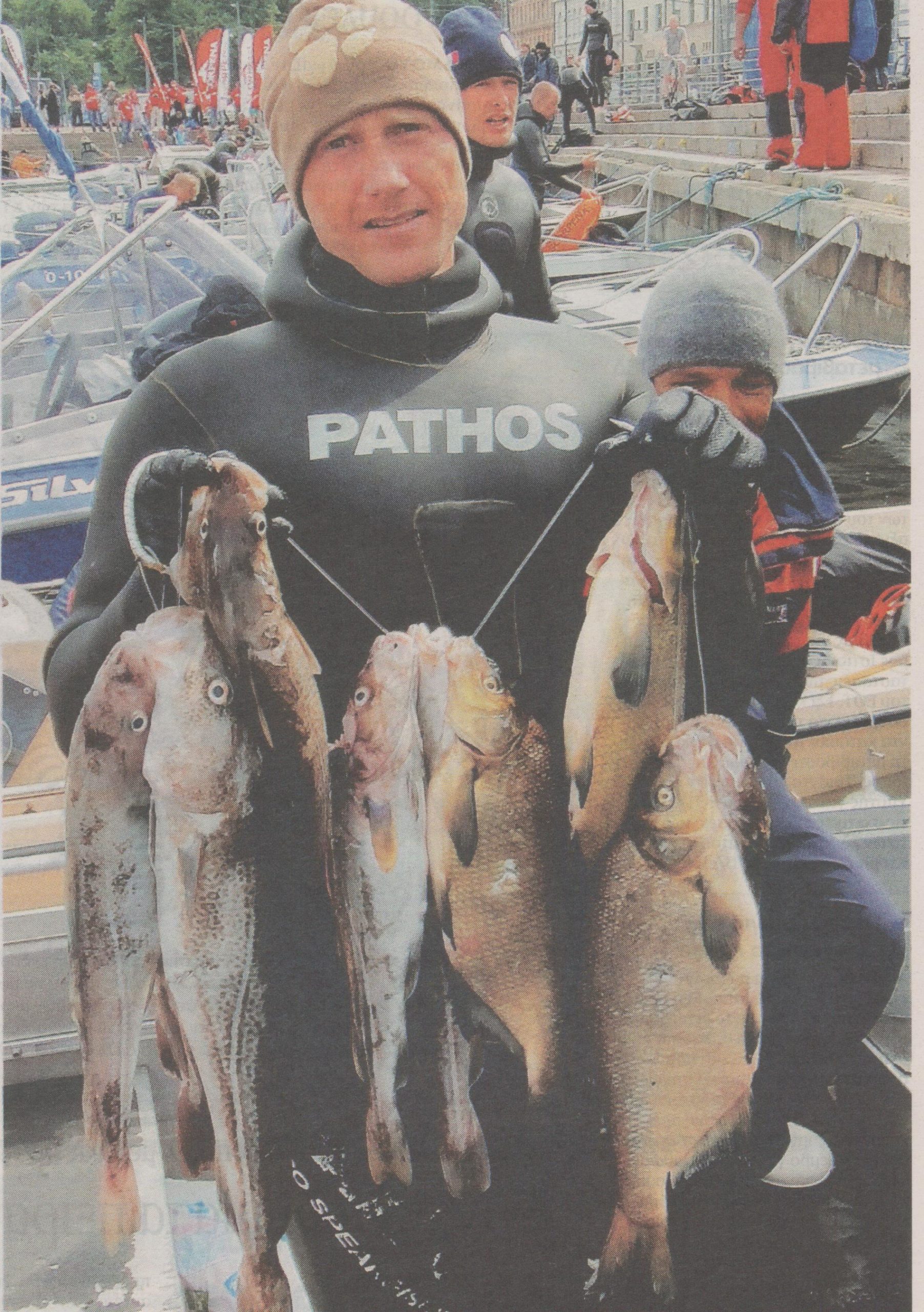 Ο ψαροντουφεκάς που “τρέλανε” τους Φινλανδούς